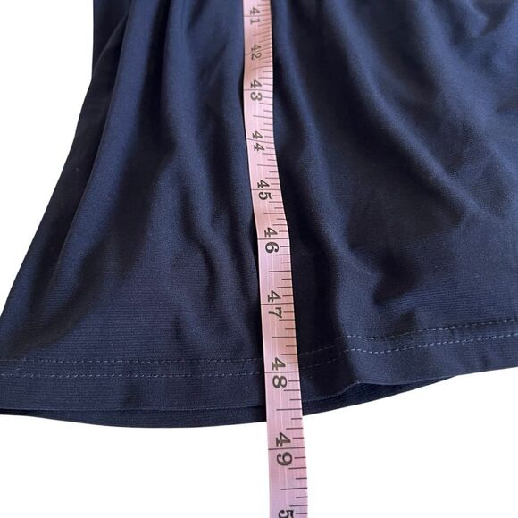 BHLDN Navy Faux Wrap Maxi Gown Short Sleeve Wedding Guest Formal Dress 8 - Picture 6 of 7